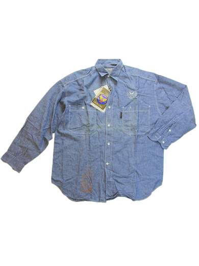 AVIREX Chambray Embroidered Shirt