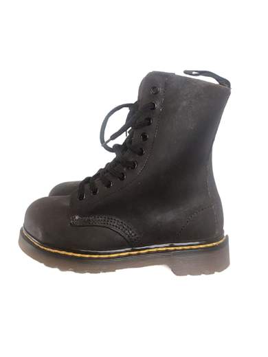 DR MARTENS 10 Eye Choco Vintage Boots