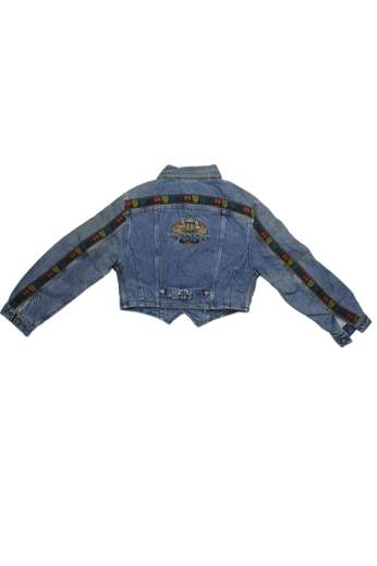 TURQUOISE 5517 EMBLEMS JACKET