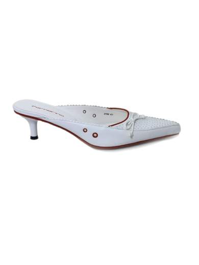 FORNARINA PEFEBW2789WC Pointy Leather Shoes Vague ’50’s Style