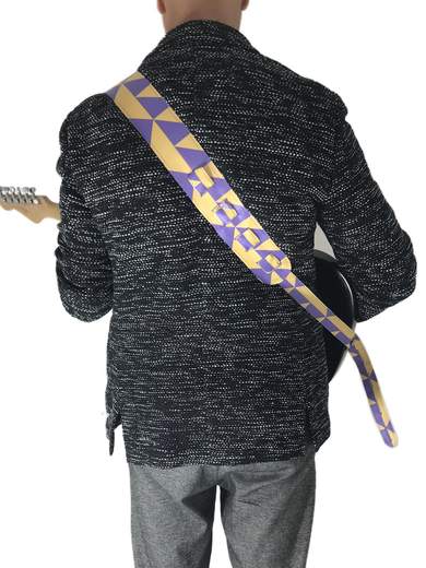 GIGOLÈ ARCHIVE Tracolla per chitarra in PVC