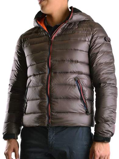 RIDERS ON THE STORM Piumino con cappuccio a chiusura totale