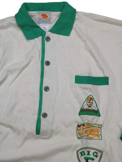 FARROW'S 16 Lanes Polo Sweater with Embroideries