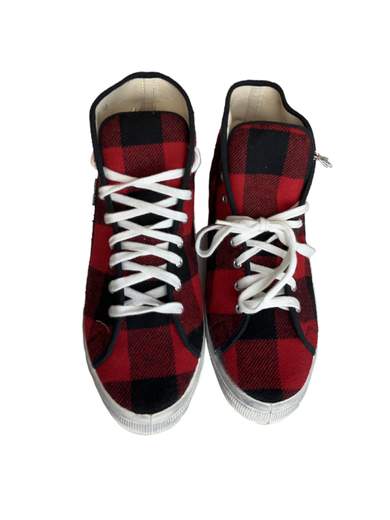 GIGOLÈ ARCHIVE Sneeky Sneakers 0121R5 Lana/Tela Tartan Sneakers