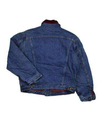 AVIREX 026345 Denim Jacket with Purple Lining