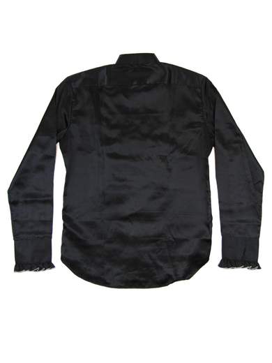 CHENASKI Camicia satinata con volant