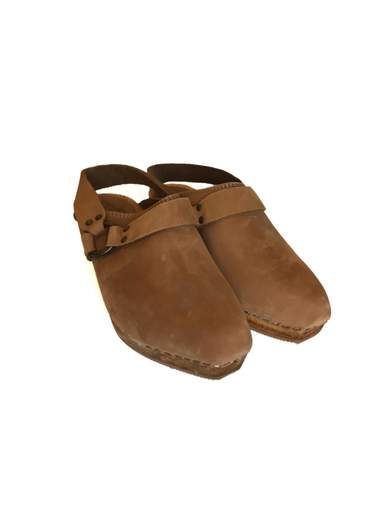 EL CHARRO Texas zoccoli in pelle