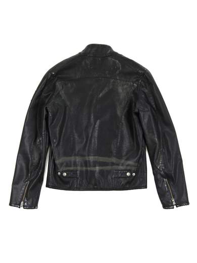 ENERGIE Dax giacca Racer in eco pelle