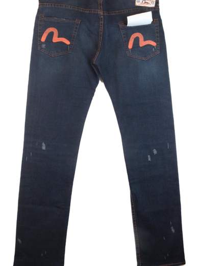 EVISU JE67 STRETCH RAMEN JEANS