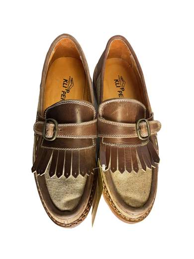 GIGOLÈ ARCHIVE Klipper 2665 scarpe in pelle con frangie