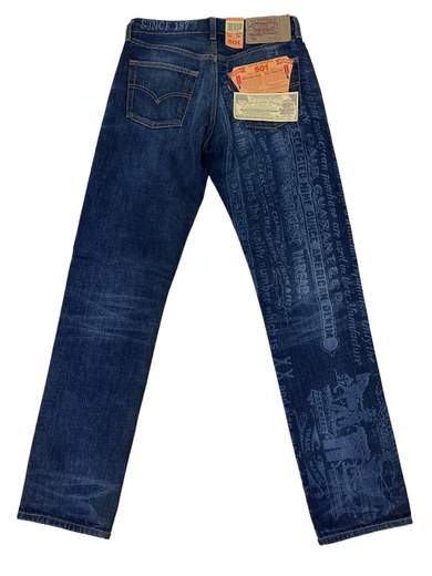 LEVI’S 501.01.80 Jeans Limited Edition with Print