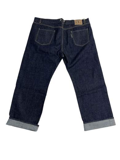 GIGOLÈ ARCHIVE Fifty/Fifty V Jeans taglio Anni Cinquanta con cimosa