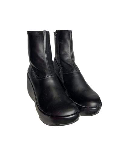 FORNARINA PIFEL1832WC Stivali in pelle con zeppa