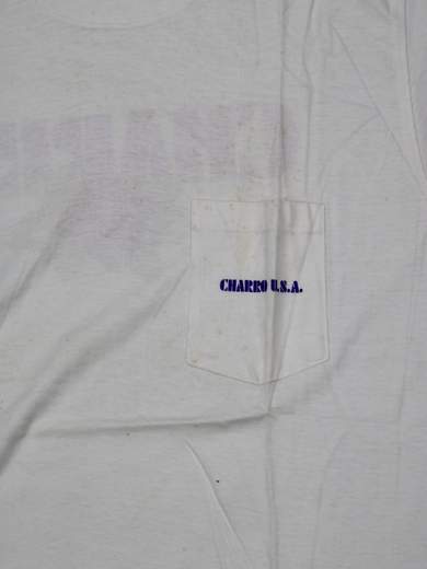EL CHARRO Purple Rose Tee