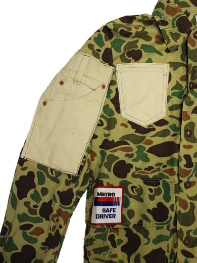 GIGOLÈ RELAB American Classic camicia custom con toppe