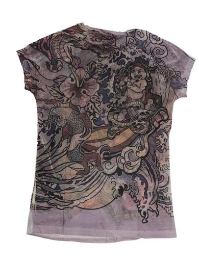 EVISU Tattoo Dragon Tee