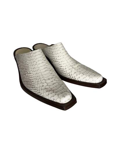 GIGOLÈ ARCHIVE Tex 350 Pitone Sandali a Stivale