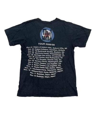 GIGOLÈ ARCHIVE The Who (Maximum R&B Tour 2008/2009) T-Shirt (usata)