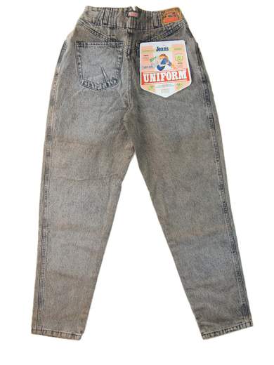 UNIFORM Jeans a 5 tasche da ragazza Anni Ottanta