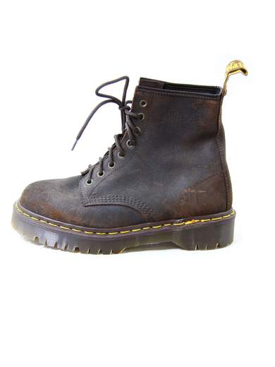 DR MARTENS 8 EYE CHOCO BOOTS