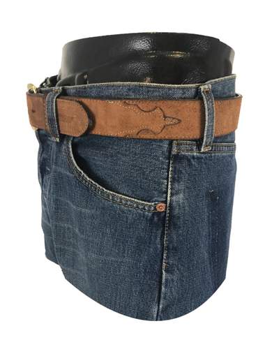 EL CHARRO 311 BELT NO FRILLS