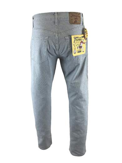 ENERGIE Carson Jeans Striped White/Blue (Plumber)