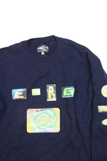 ENERGIE Power No-Gravity Lenticular Print Jumper felpa stampa lenticolare