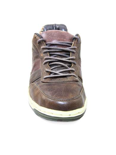 GRAVIS Royale Mid Leather Sneakers Chocolate
