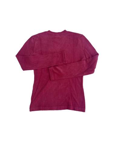 ONYX J7200 T-Shirt a manica lunga effetto spugna con collo a V