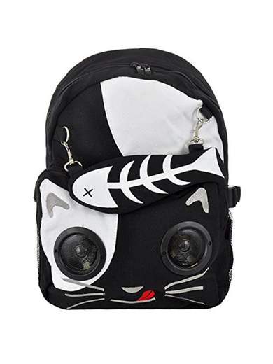 LIVING DEAD SOULS Cat & Goldfish Backpack