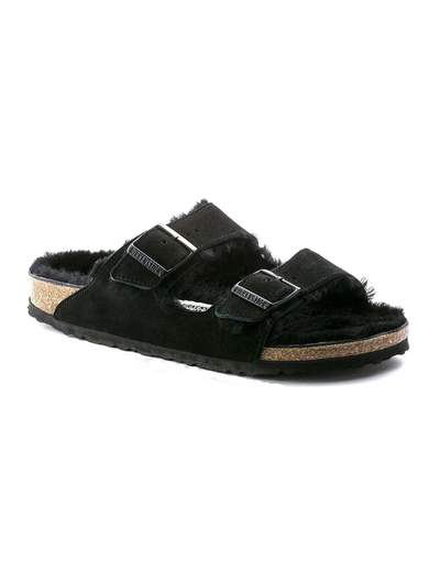 Birkenstock Arizona Fur 0752663 sandali con pelliccia