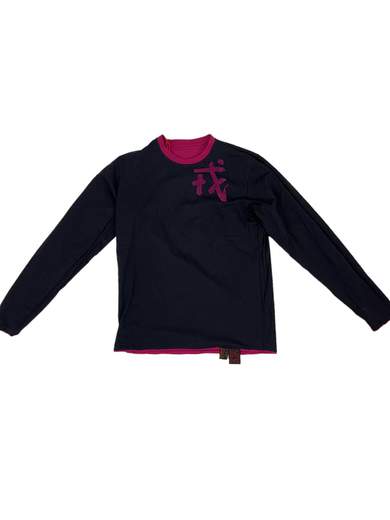 EVISU EA04HTS02 Double Face Sweater/Long Sleeves Tee