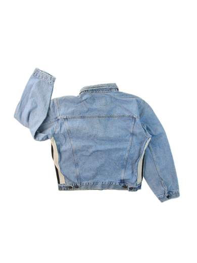 UNLIMITED Easy Stripes giacca denim con bandiera Americana