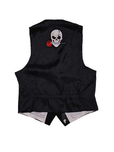 GIGOLÈ RELAB Roskull gilet custom con toppe