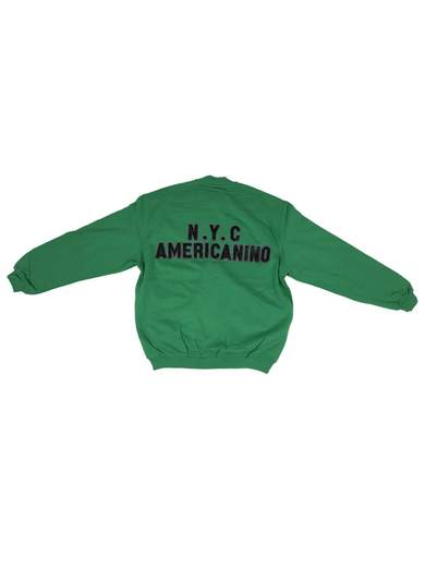 AMERICANINO Silver felpa cardigan