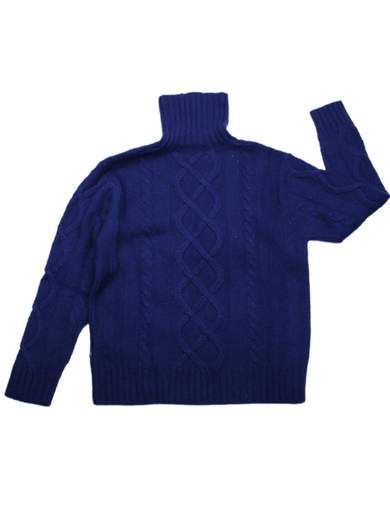 DOCKERS Braid Knitted Turtleneck Sweater