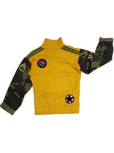 GIGOLÈ RELAB Brazen Brazil felpa custom con toppe