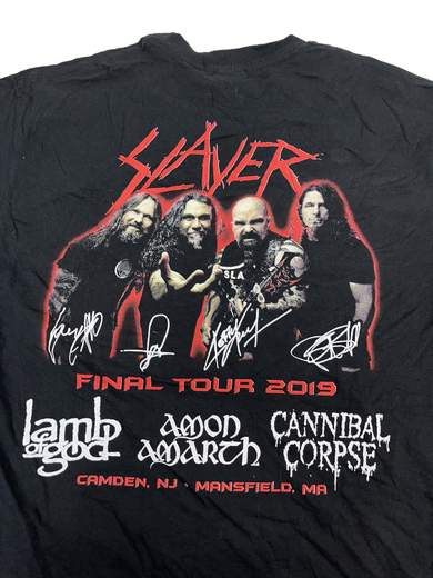 GIGOLÈ ARCHIVE Slayer Final Tour 2019 T-Shirt (used)