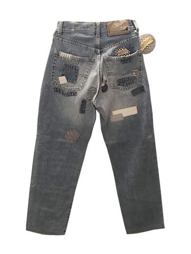 ENERGIE HOLES 3 JEANS PATCHWORK