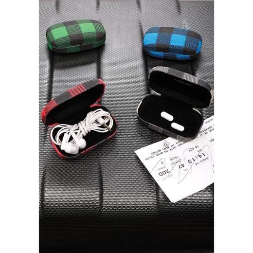 KIKKERLAND BUFFALO PLAID TRAVEL CASE