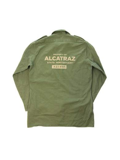 GIGOLÈ ARCHIVE Alcatraz camicia da detenuto in cotone