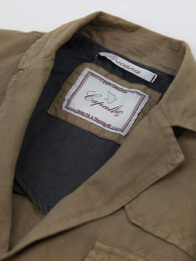 CAPALBIO G501.T45 Giacca Maremmana Iconica Lino