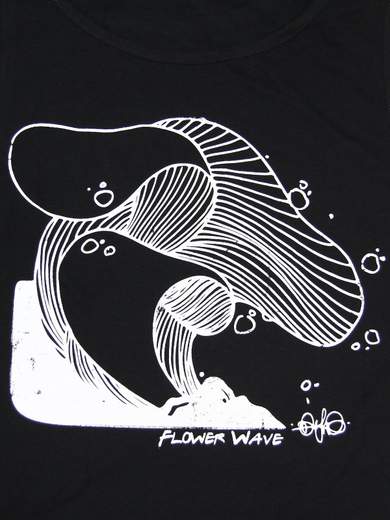 GIGOLÈ ARCHIVE FLOWER-WAVE-SHIRT