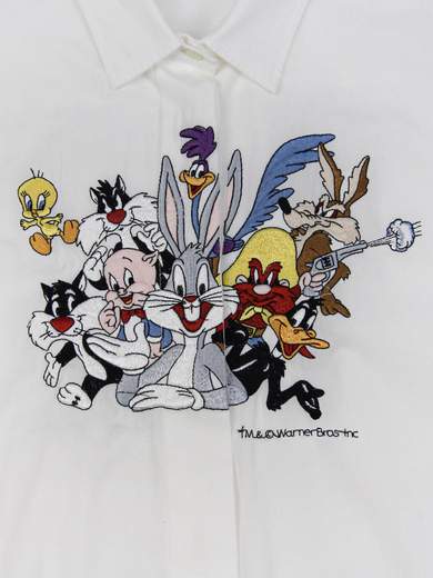 GIGOLÈ ARCHIVE SCHVILI-07 Emmanuel Schvili Shirt Looney Tunes