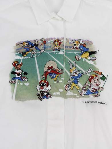 GIGOLÈ ARCHIVE SCHVILI-08 Emmanuel Schvili Shirt Warner Bros. Football