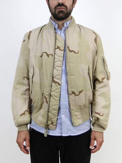 ALPHA INDUSTRIES MILITARY-CAMO-JKT