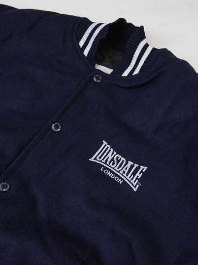 LONSDALE Melton Baseball Jacket Made in England