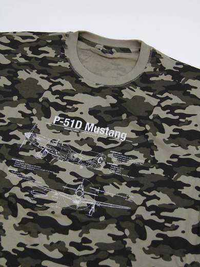 GIGOLÈ ARCHIVE CAL-P51MUSTANG-TEE