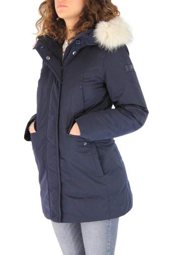 PEUTEREY Regina Slim Fit Parka with Fur