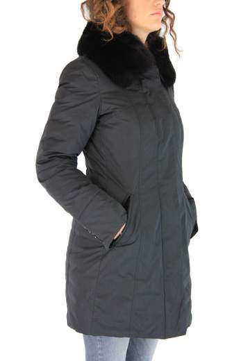 PEUTEREY Metropolitan Slim Fit Jacket with Fur